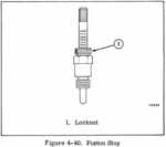 Piston stop