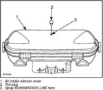 air intake silencer cover