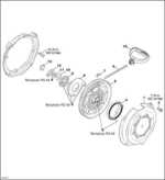 Rewind starter exploded view