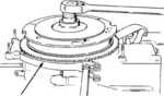 Flywheel nut tightening